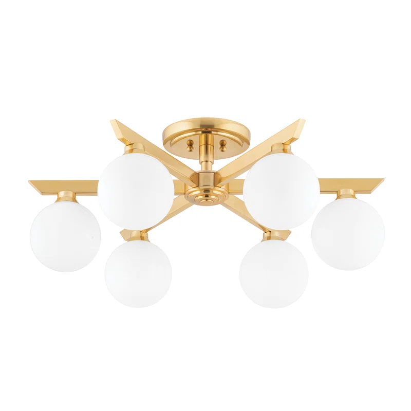 Corbett Lighting Astra Semi Flush by Martyn Lawrence Bullard