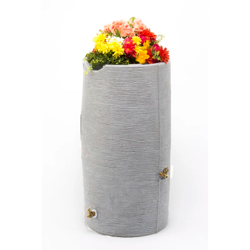 Good Ideas Good Ideas 65 Gallons Plastic Drainable Planter Rain Barrel