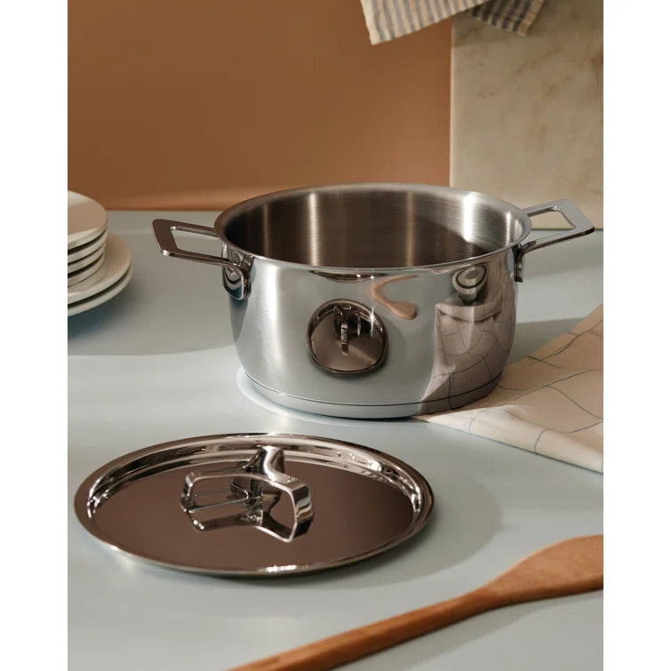 Alessi Pots&Pans Casserole with Two Handles
