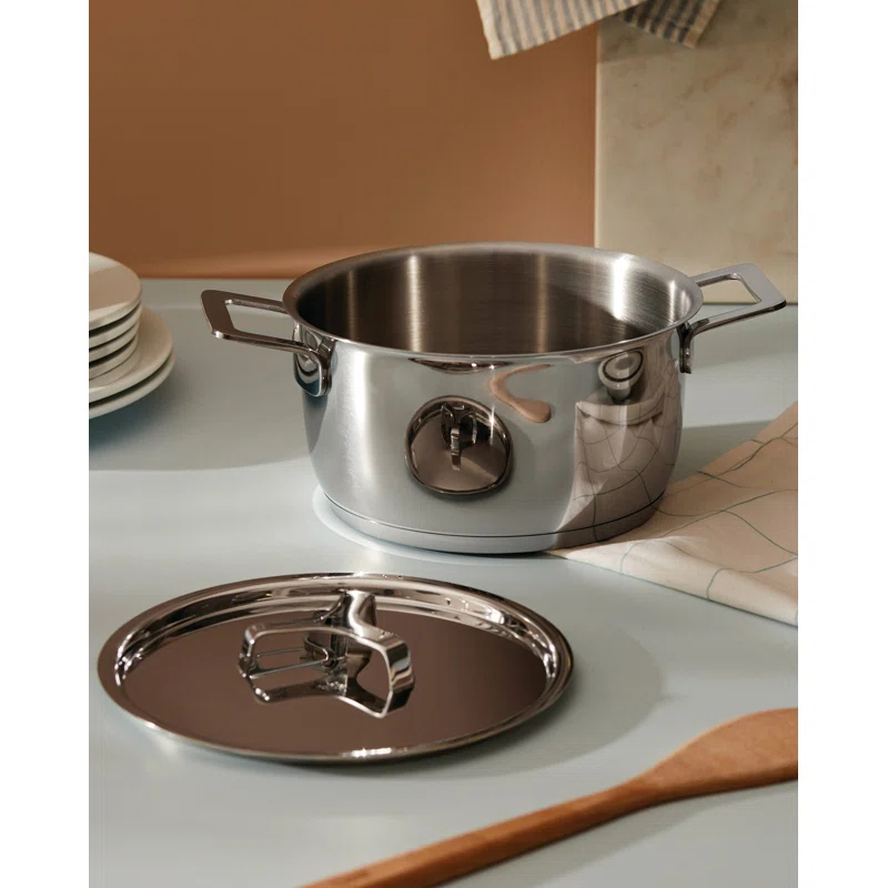 Alessi Pots&Pans Casserole with Two Handles