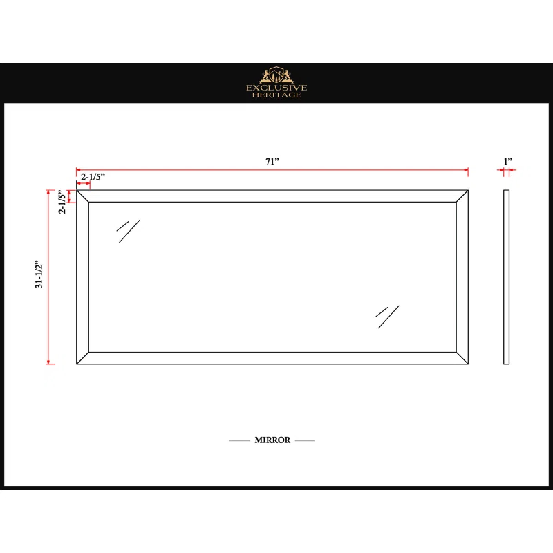 72'' Double Bathroom Vanity with Carrara Marble Top