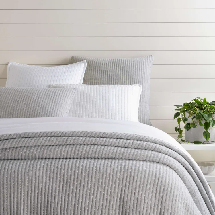Pick Stitch Matelasse Coverlet
