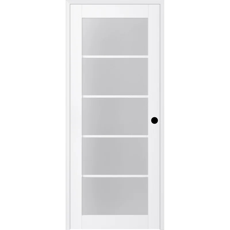 Belldinni Palladio 5-Lite DIY-Friednly Manufactured Wood and Glass Single Prehung Interior Door