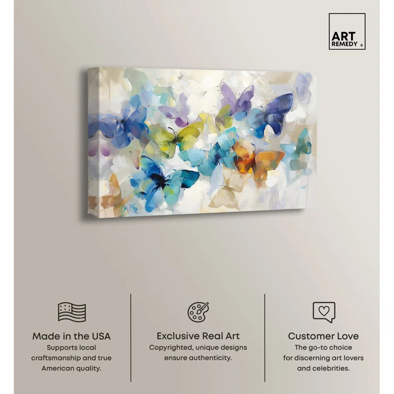 Art Remedy Fluttering Butterflies