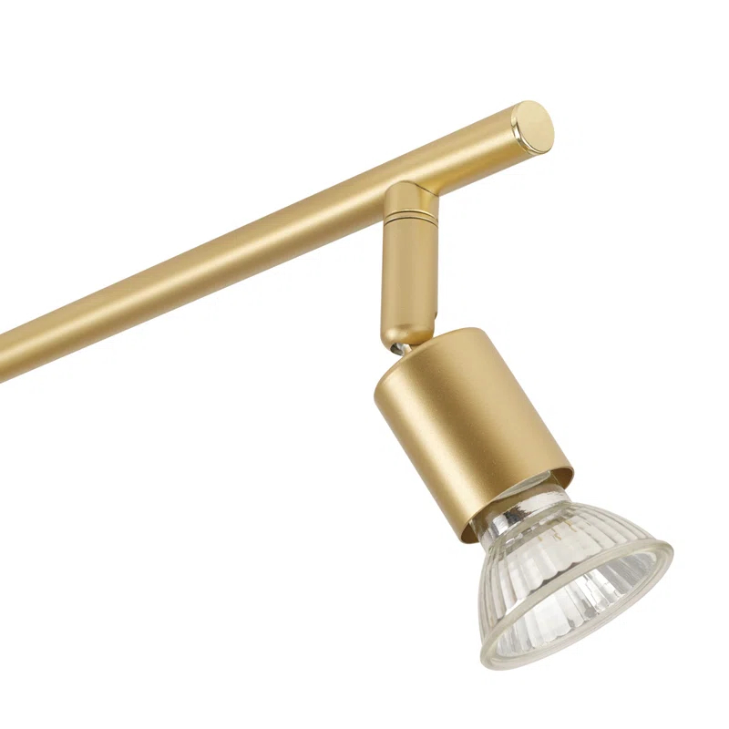 Globe Electric Company 47.2'' 6 -Light Swing Arm Track Track Kit with Dimmable and Adjustable Head