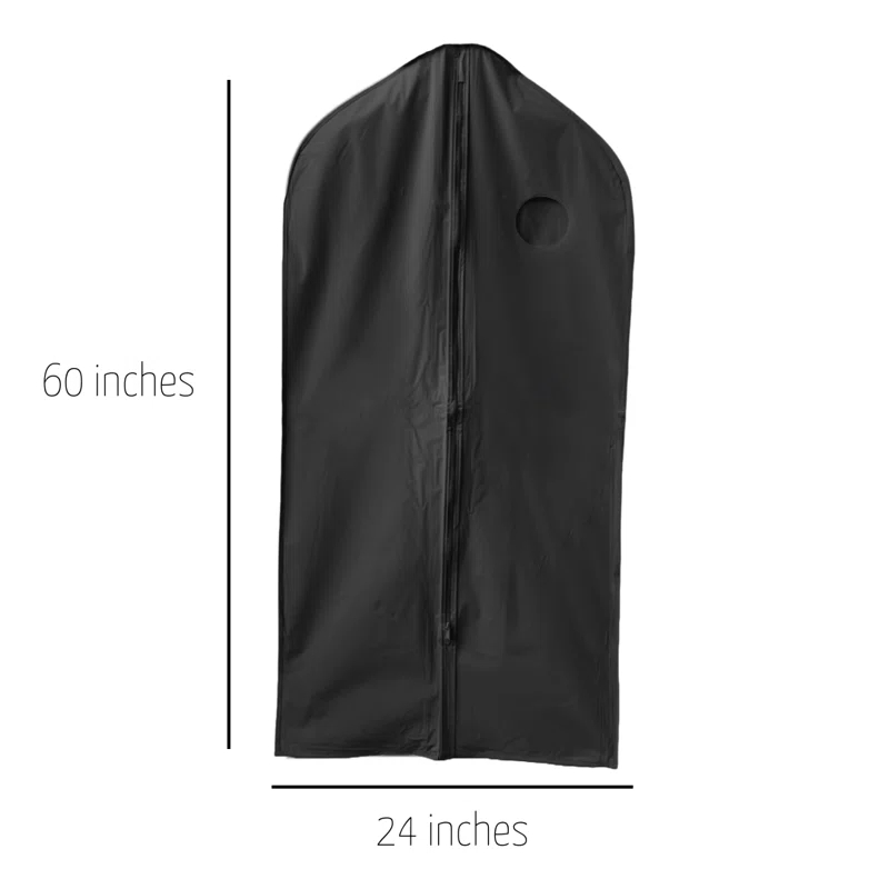 Basic LTD Vinyl Zipper Garment Bag