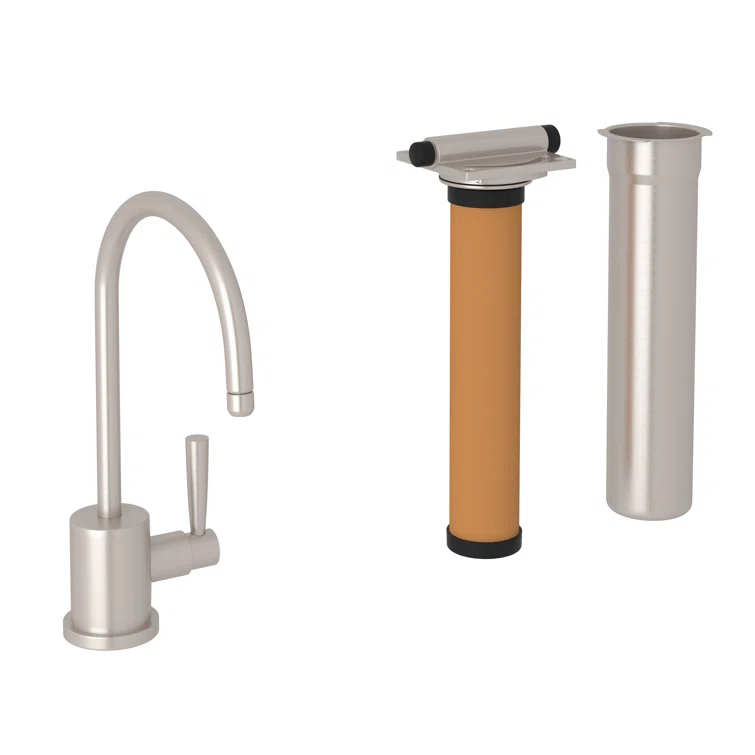 Perrin & Rowe Holborn Filter Kitchen Faucet Kit U.KIT1601L-STN-2
