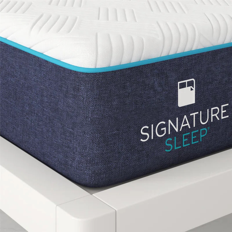 Signature Sleep Bliss Charcoal Cool Gel Memory Foam Mattress