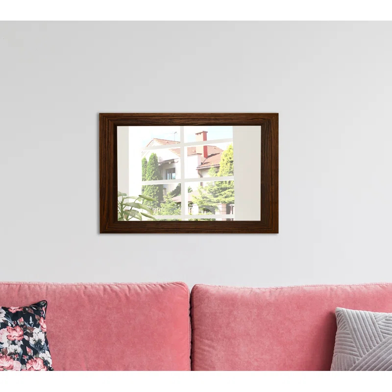 Red Barrel Studio® Flat Wall Mirror