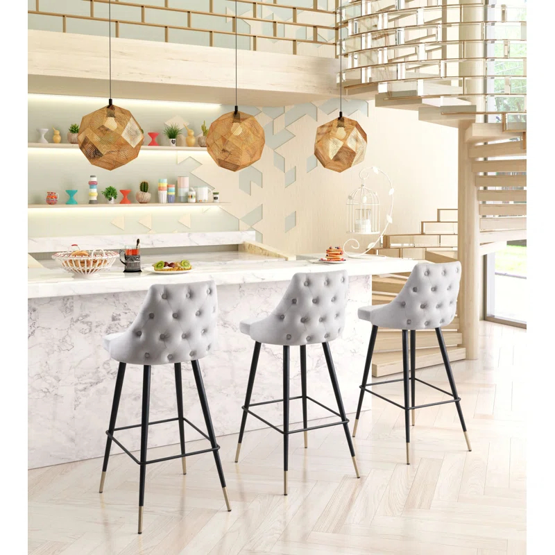 Zuo Hospitality Piccolo Bar & Counter Stool