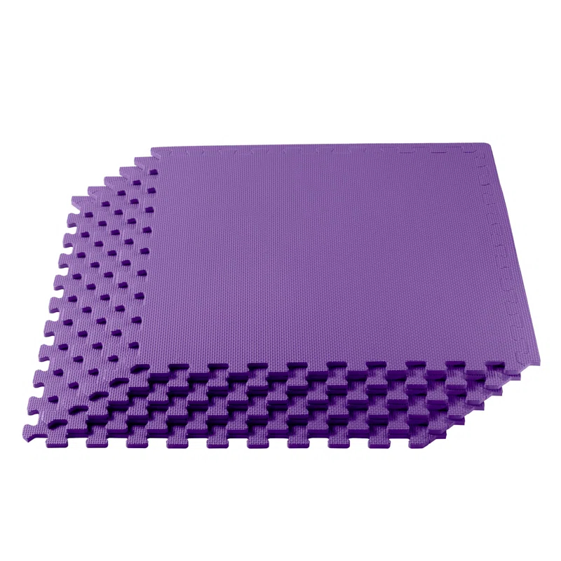 We Sell Mats 3/8" Thick Multipurpose Foam Floor Tile 24 Square Feet (6 Tiles)