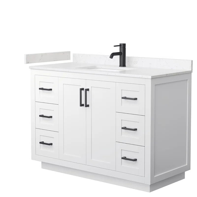 Miranda 48" Freestanding Single Bathroom Vanity with Cultured Marble Top