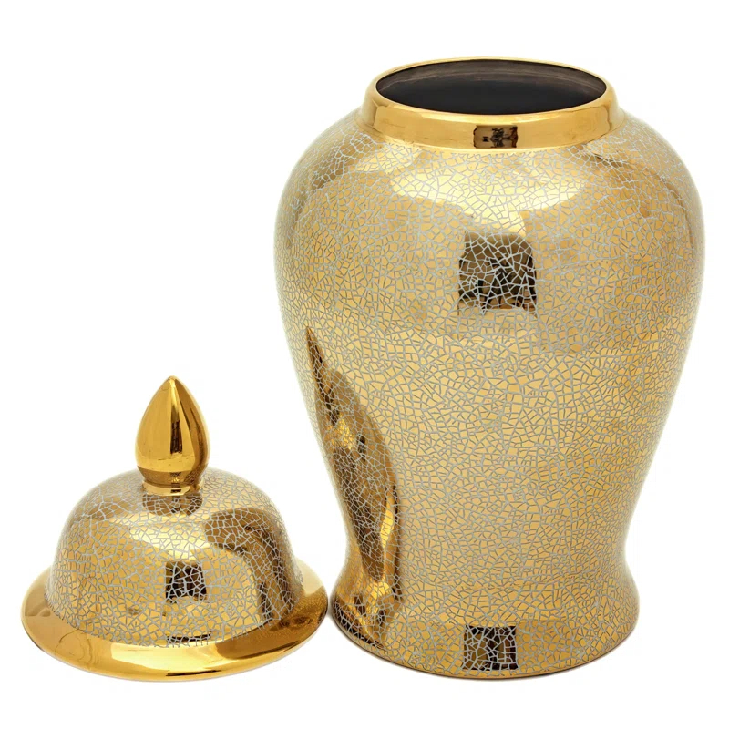 Willa Arlo™ Interiors Latoya Handmade Ceramic / Porcelain Ginger Jar