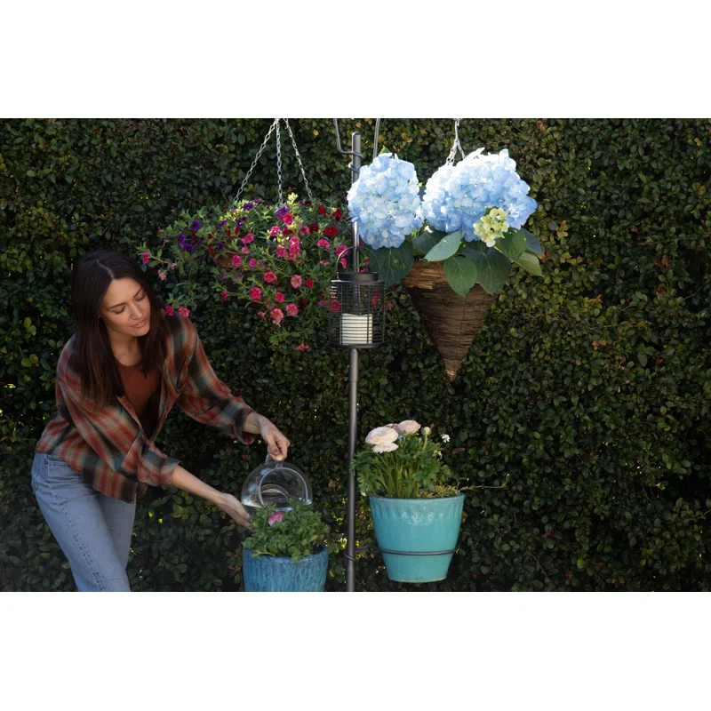 Yard Butler Yard Butler Yard Tree Indoor/Outdoor Adjustable Hanging Steel, Vertical Garden Plant Stand