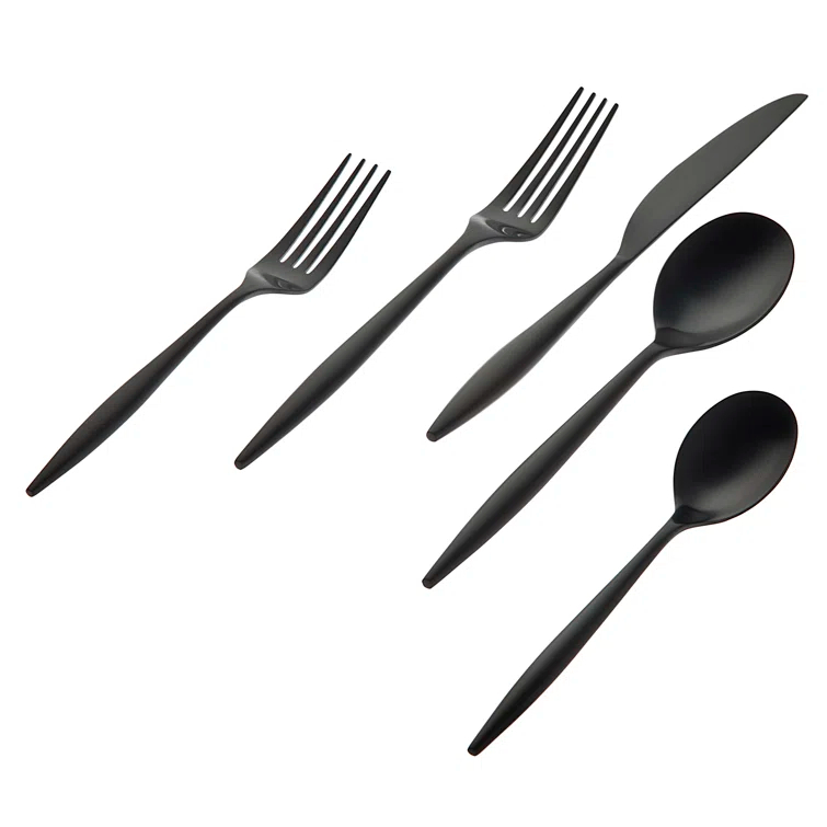 Milano 20 Piece 18/10 Stainless Steel Flatware Set, Service for 4