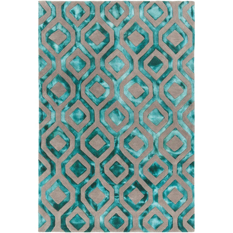 Chandra Rugs Fran Wool Geometric Indoor Rug
