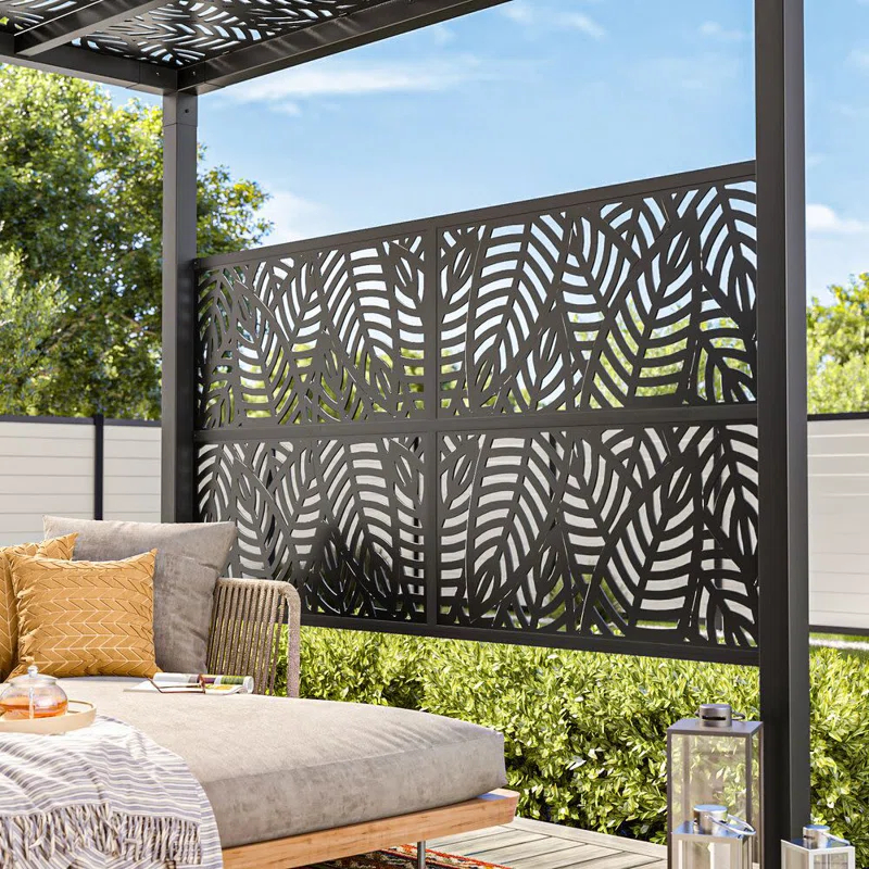 8 Ft. W x 8 Ft. D Aluminum Pergola with Canopy