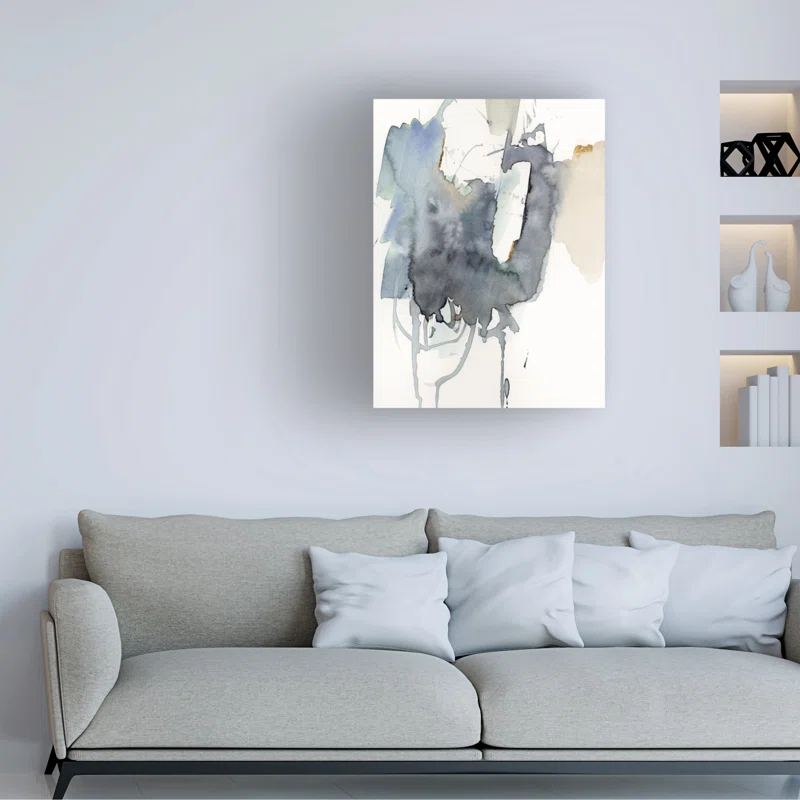 Orren Ellis " Indigo Splatter I " by Victoria Barnes