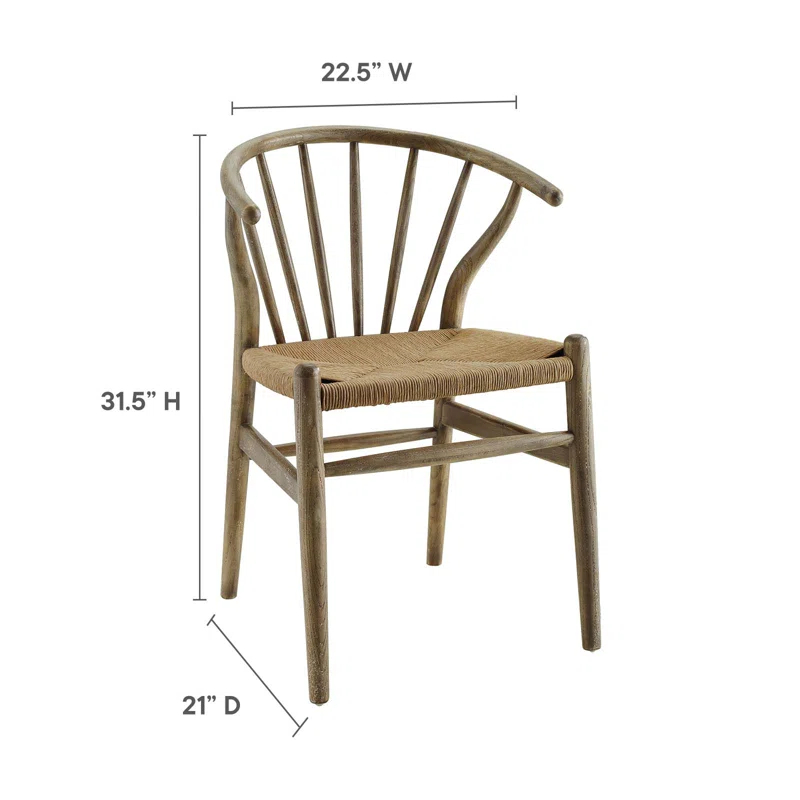 Modway Modway Flourish Spindle Wood Dining Side Chair
