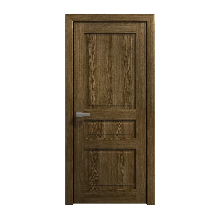 SARTODOORS Interior Solid French Door | Ego 5012 | Single Regular Panel Frame Handle | Bathroom Bedroom Modern Doors
