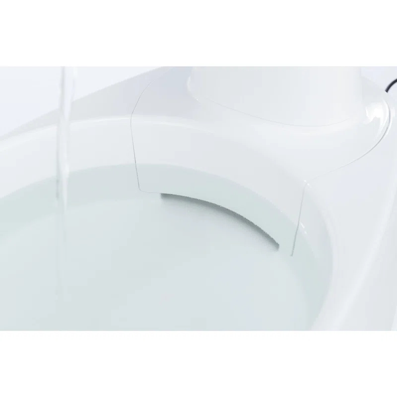 TRIXIE TRIXIE Curved Stream 84.5oz Drinking Fountain for Cats and Dogs, Large Water Fountain for Pets