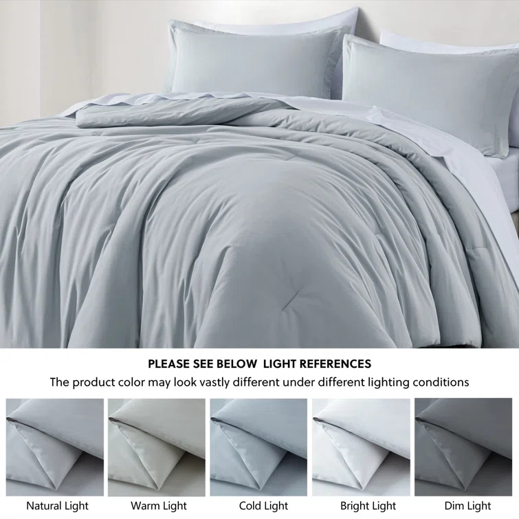 Chezmoi Collection Cotton Twill Comforter Set
