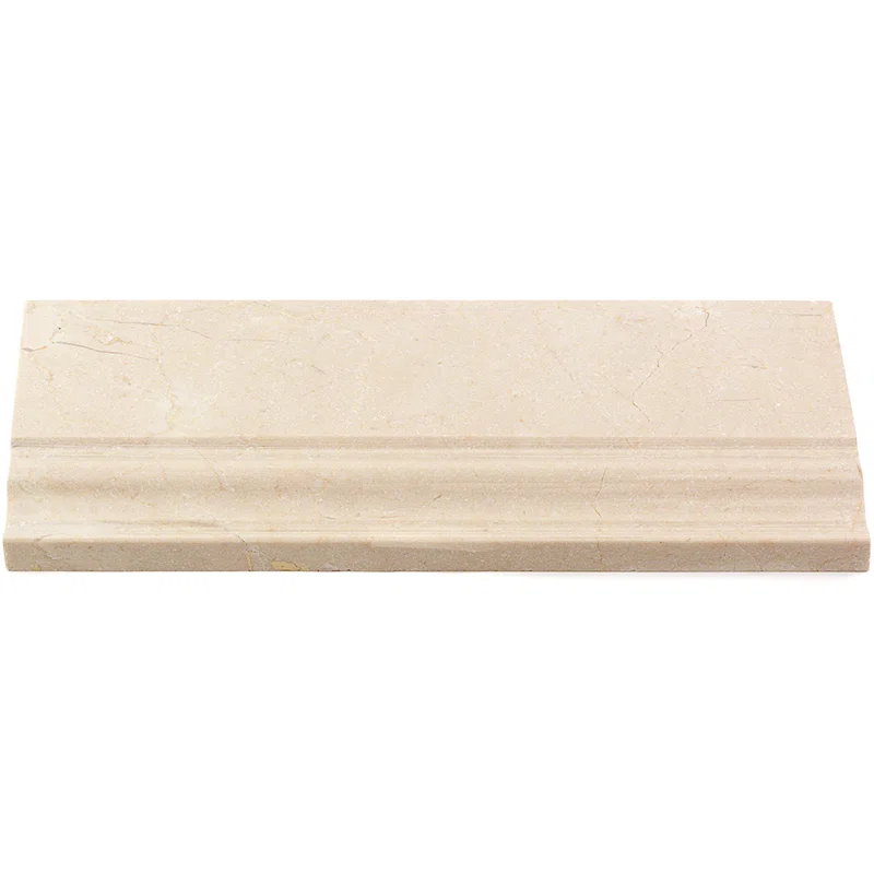 Bond Tile 12'' L x 4.75'' W Marble Tile Trim