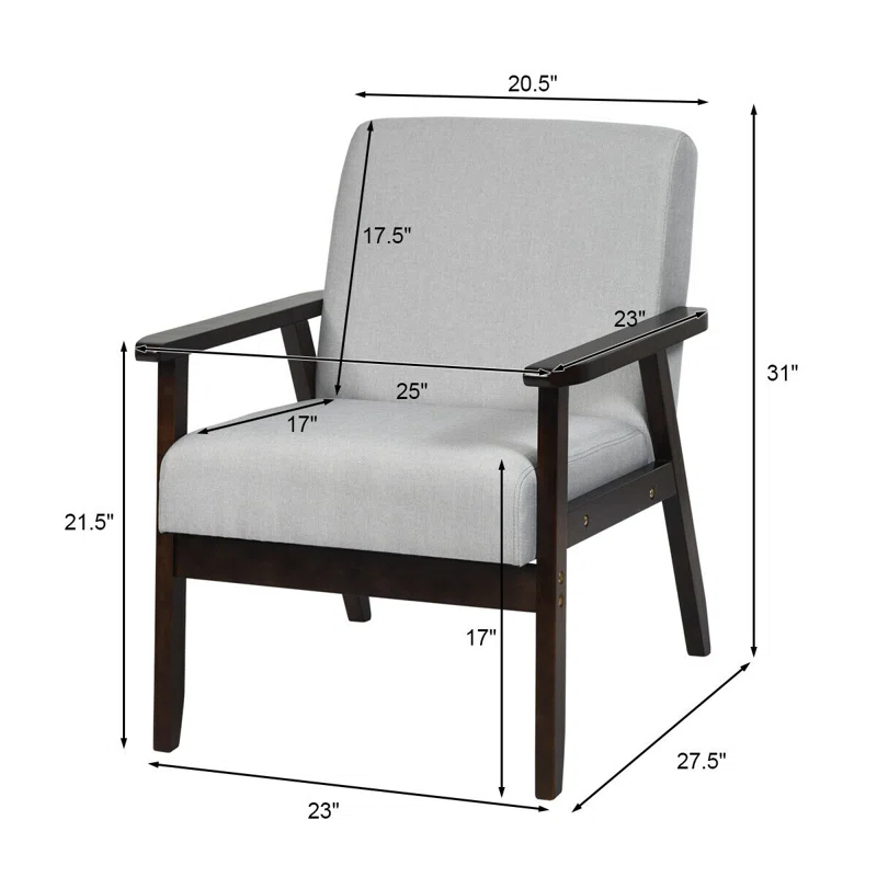 George Oliver Janyce Upholstered Armchair