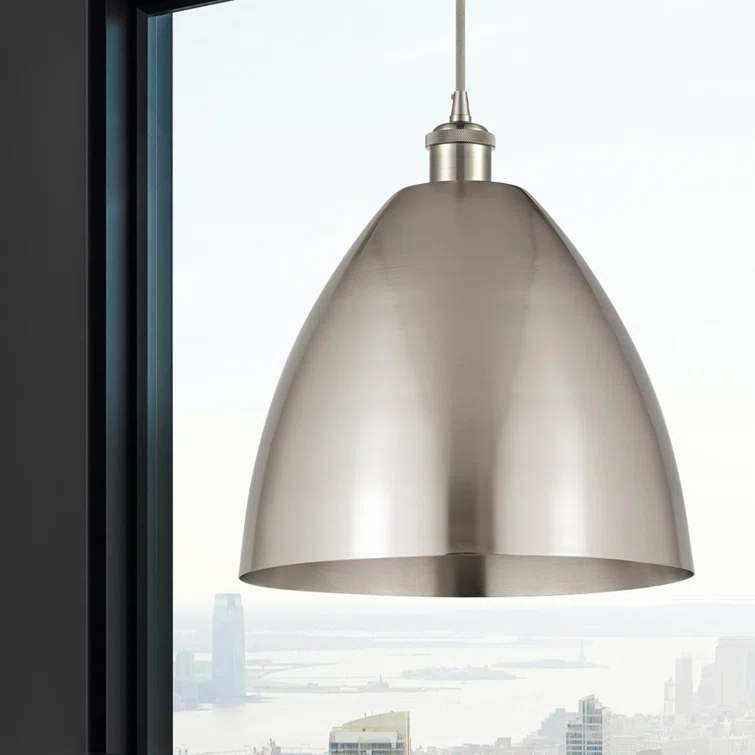 Innovations Lighting Metal Bristol 1 - Light Single Drop Pendant Pendant