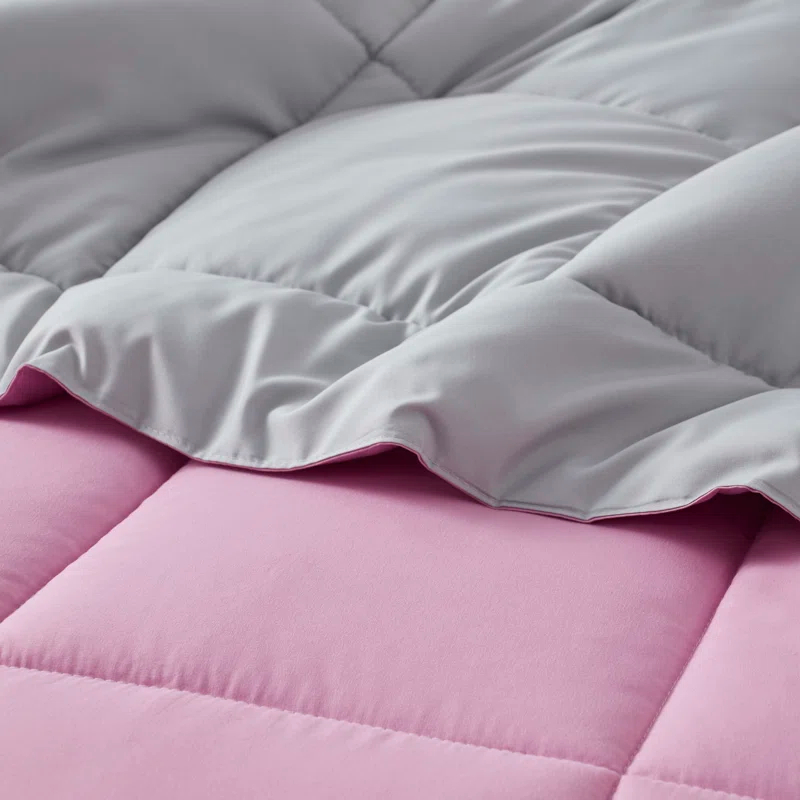 Nestl Nestl All Season Solid Lightweight Down Alternative Reversible Comforter