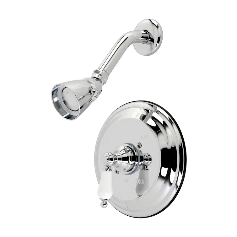 Kingston Brass Kingston Brass Restoration Single-Handle Pressure Balanced Shower Faucet KB3631PLSO