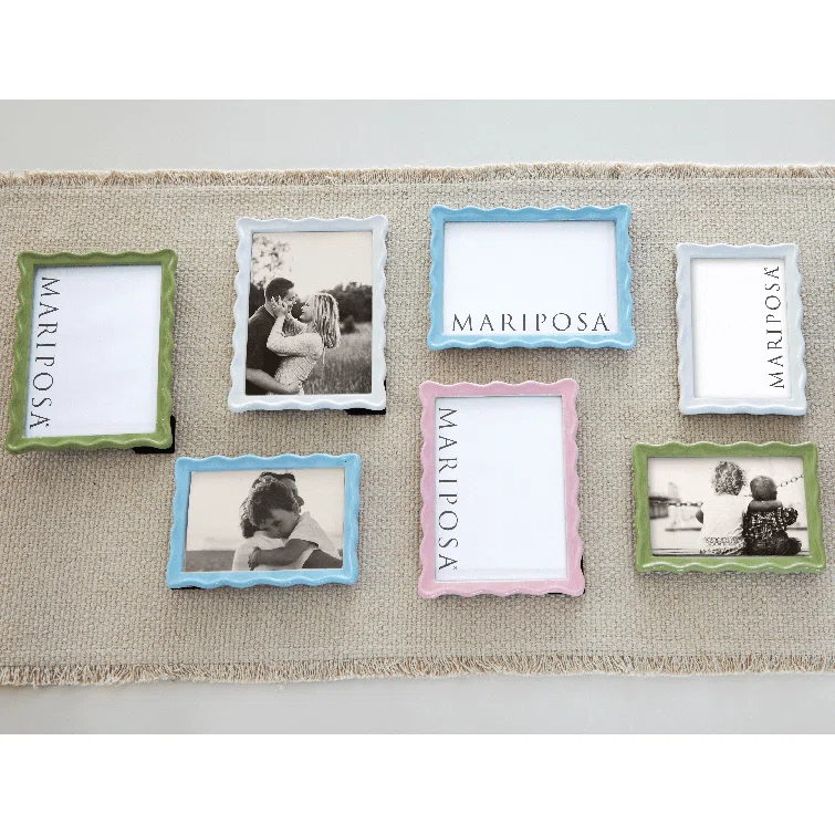 Wavy Metal Picture Frame