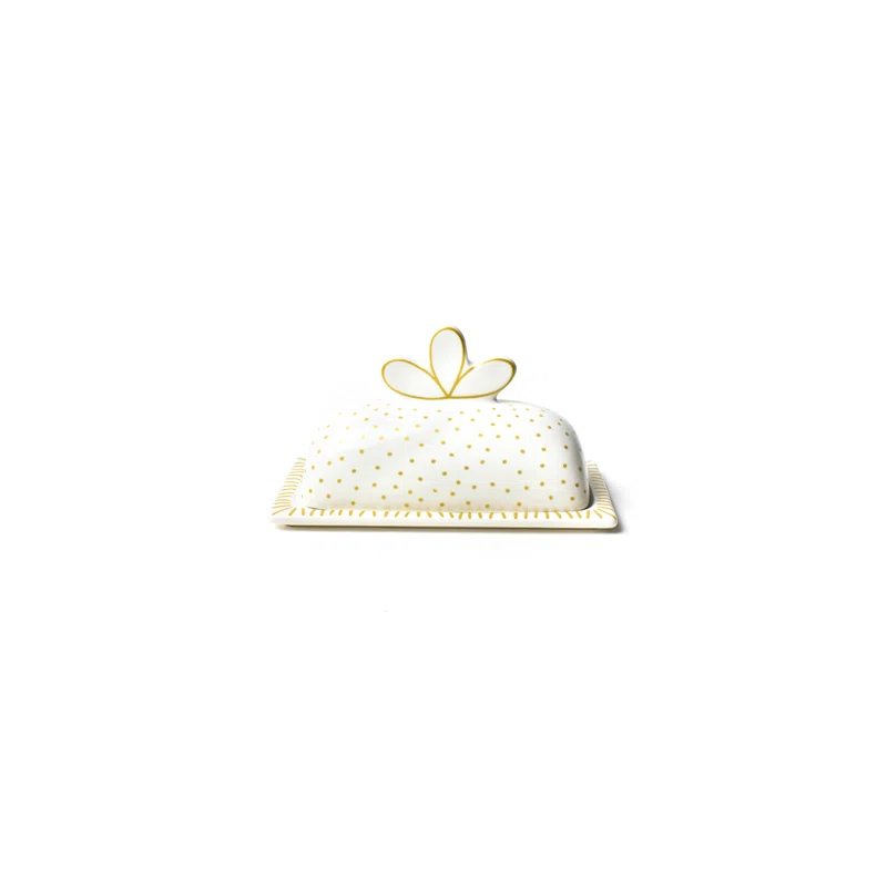 Coton Colors Coton Colors Deco Ceramic Butter Dish