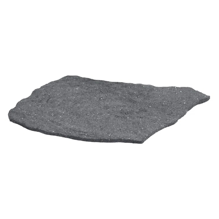 Multy Home Garden Central 18" x 18" Natural Rock Stepping Stones in Grey, 4-pack, Made with Rubber materials & Reviews | Wayfair