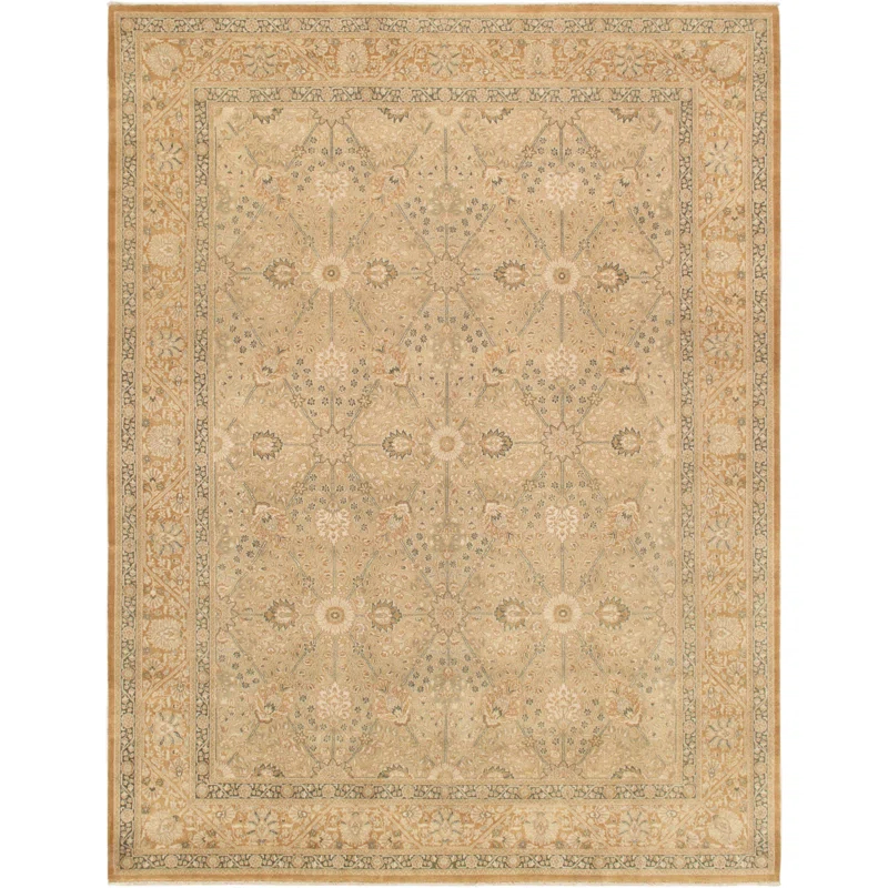 Pasargad Baku Hand Knotted Wool Washable Oriental Indoor Rug
