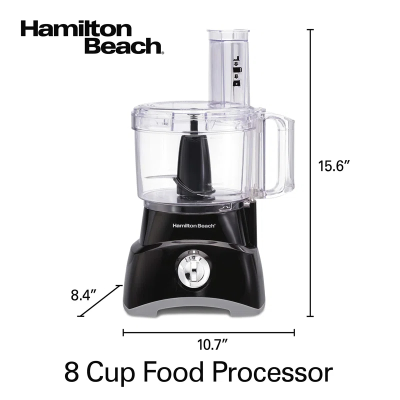 Hamilton Beach Hamilton Beach® Food Processor 8 Cup Black