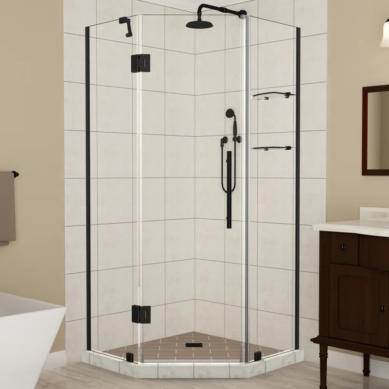 Merrick GS 40" x 72" Neo-Angle Hinged Shower Enclosure