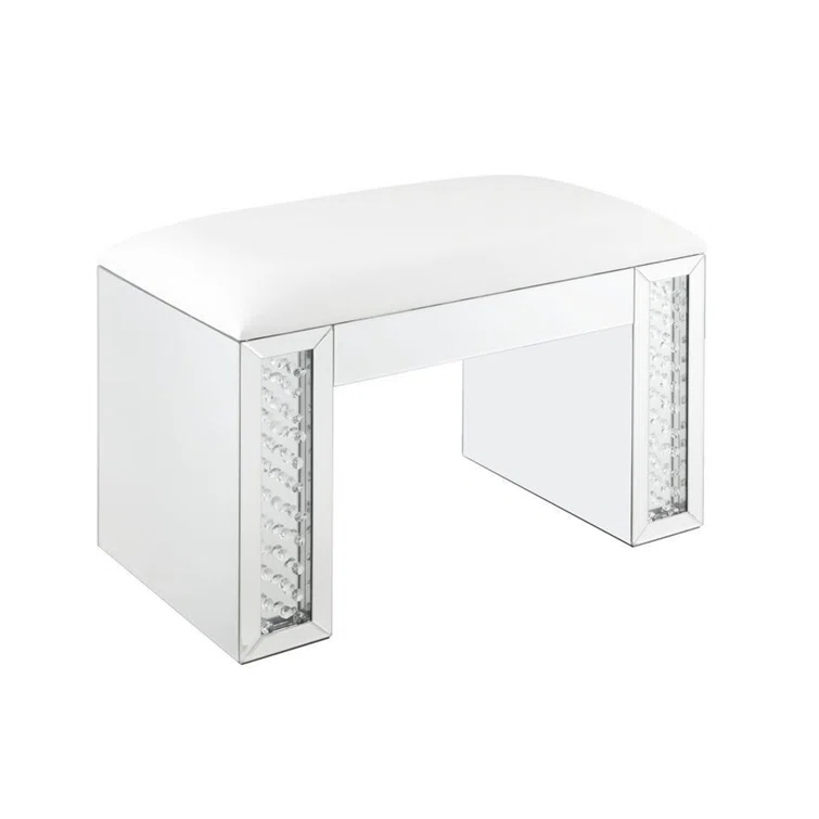 Everly Quinn Manufactured Wood Accent Stool