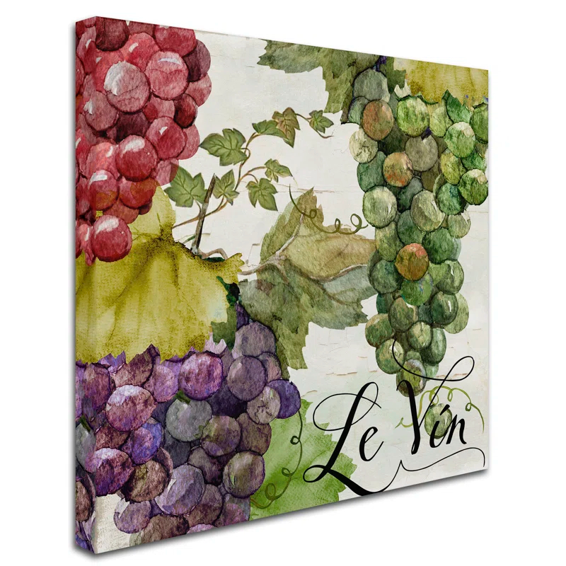 Trademark Fine Art Color Bakery " Wines Of Paris II " by Color Bakery