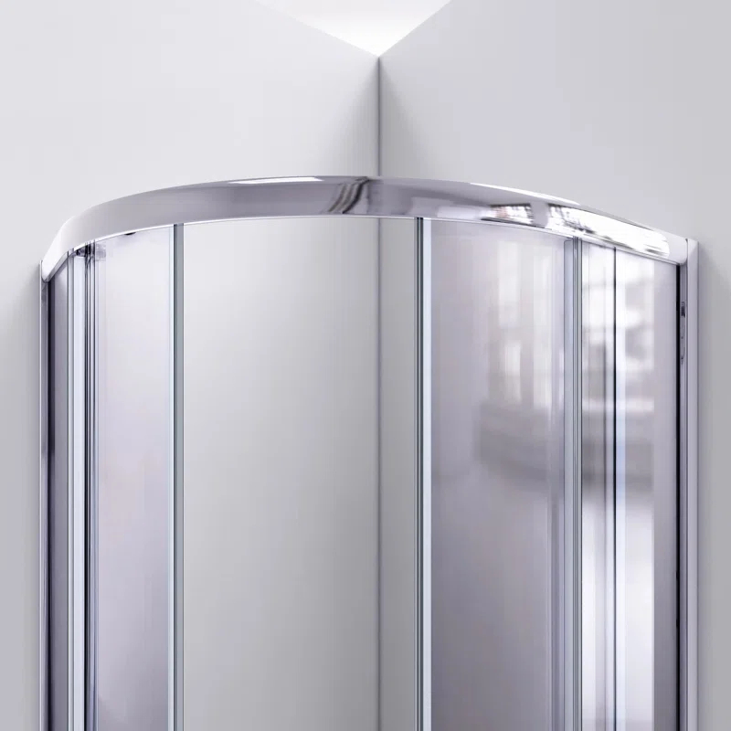 DreamLine DL-6703-22-01 Prime 38" x 74.75" Rectangle Sliding Shower Enclosure with Base Included