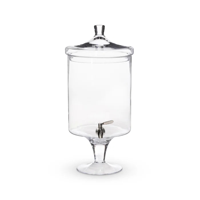 Sleek Crystal 12 oz. Beverage Dispenser
