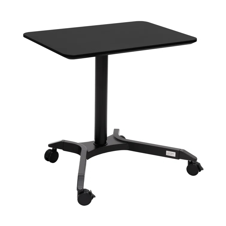 Seville Classics AIRLIFT® airLIFT 28" W Adjustable Height Rolling Laptop Desk Stand