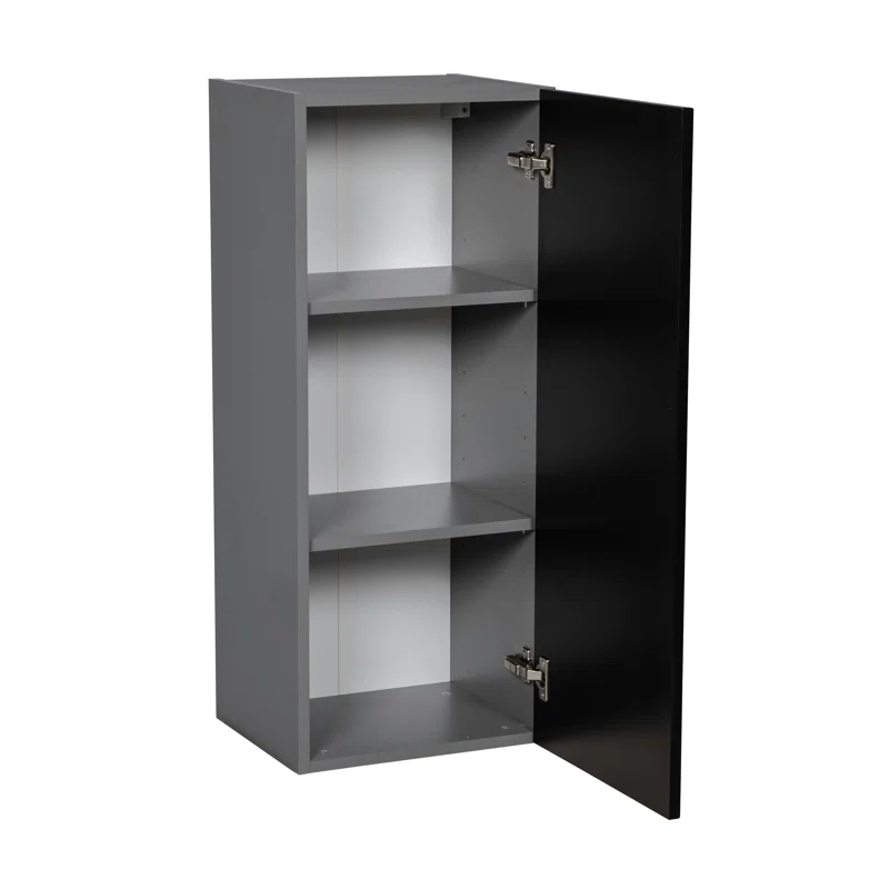 WALLKITCHENS Open Particleboard Standard Wall Cabinet Ready-to-Assemble