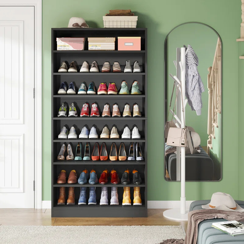 Latitude Run® 40 Pair Shoe Storage Cabinet