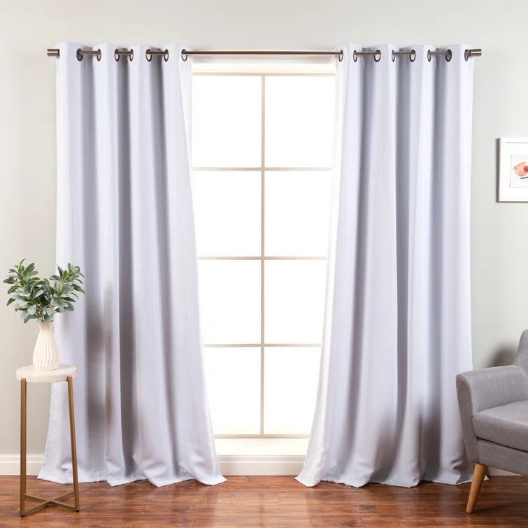 Best Home Fashion, Inc. Polyester Blackout Sliding Panel Pair (Set of 2)