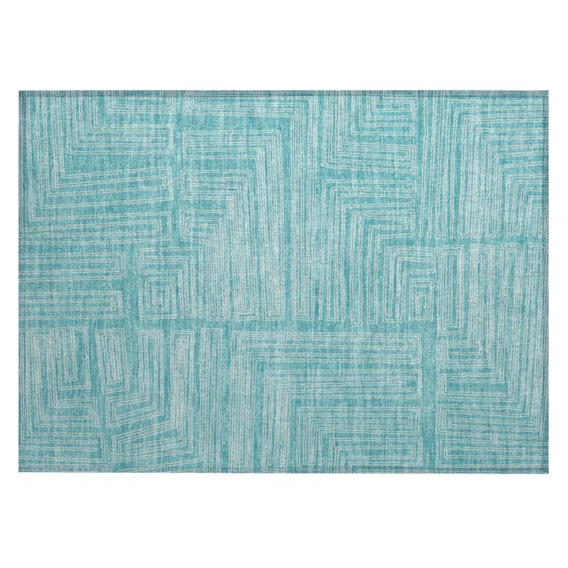 Machine Washable Indoor/Outdoor Chayden ACN1045 1'8" x 2'6" Rug