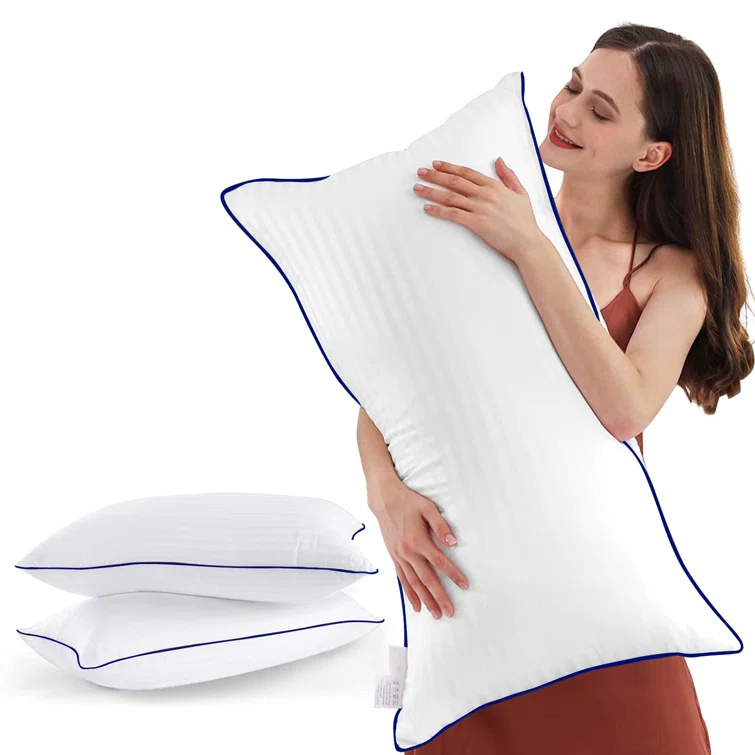 Arsuite Luxury Hotel Collection Bed Pillows (Set of 2)- Standard Soft Size