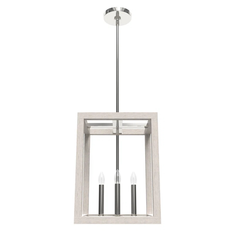 Hunter Fan Squire Manor 4 - Light Square 12 inch Pendant