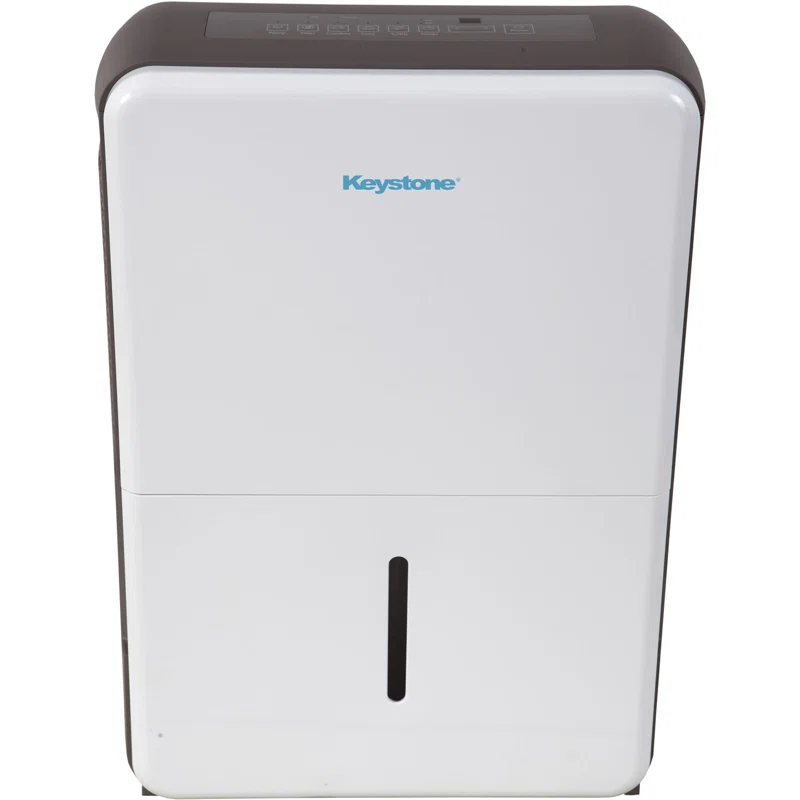 Keystone Keystone 50 Pint Portable Dehumidifier for up to 4,500 Sq. Ft. in White
