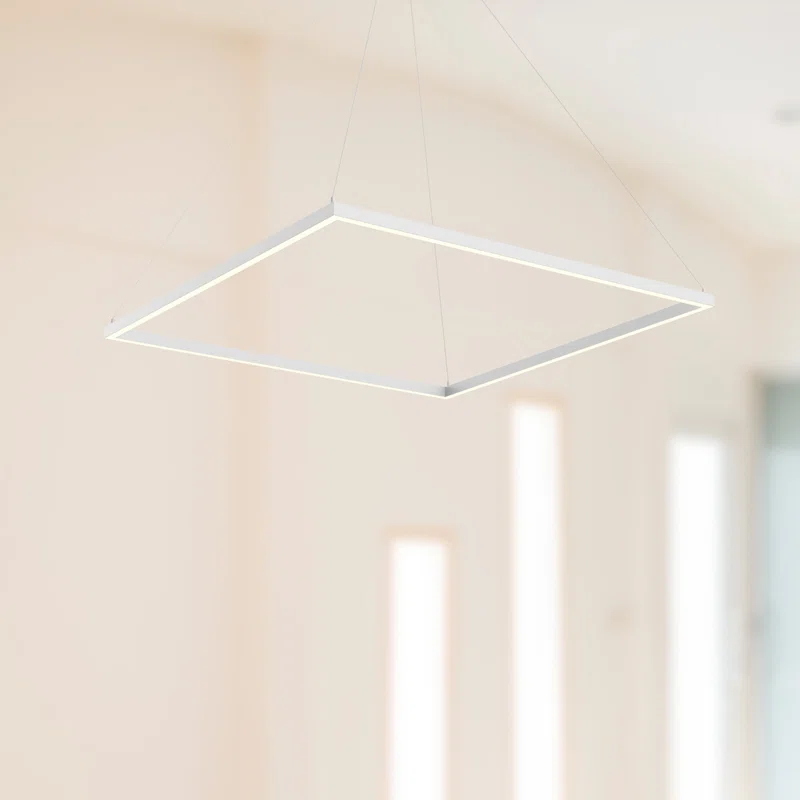 Piazza Dimmable LED Square / Rectangle Chandelier
